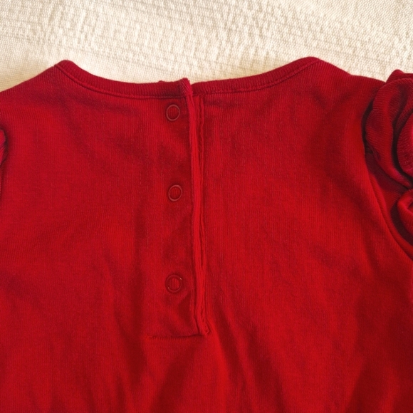 Gymboree girls 3-6 months layered shirt with bodysuit attached Gingerbread Girl - Picture 8 of 8